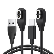Meliya 2 Pack Compatible for Shokz Charging Cable, USB USB-C Magnetic 60CM 2