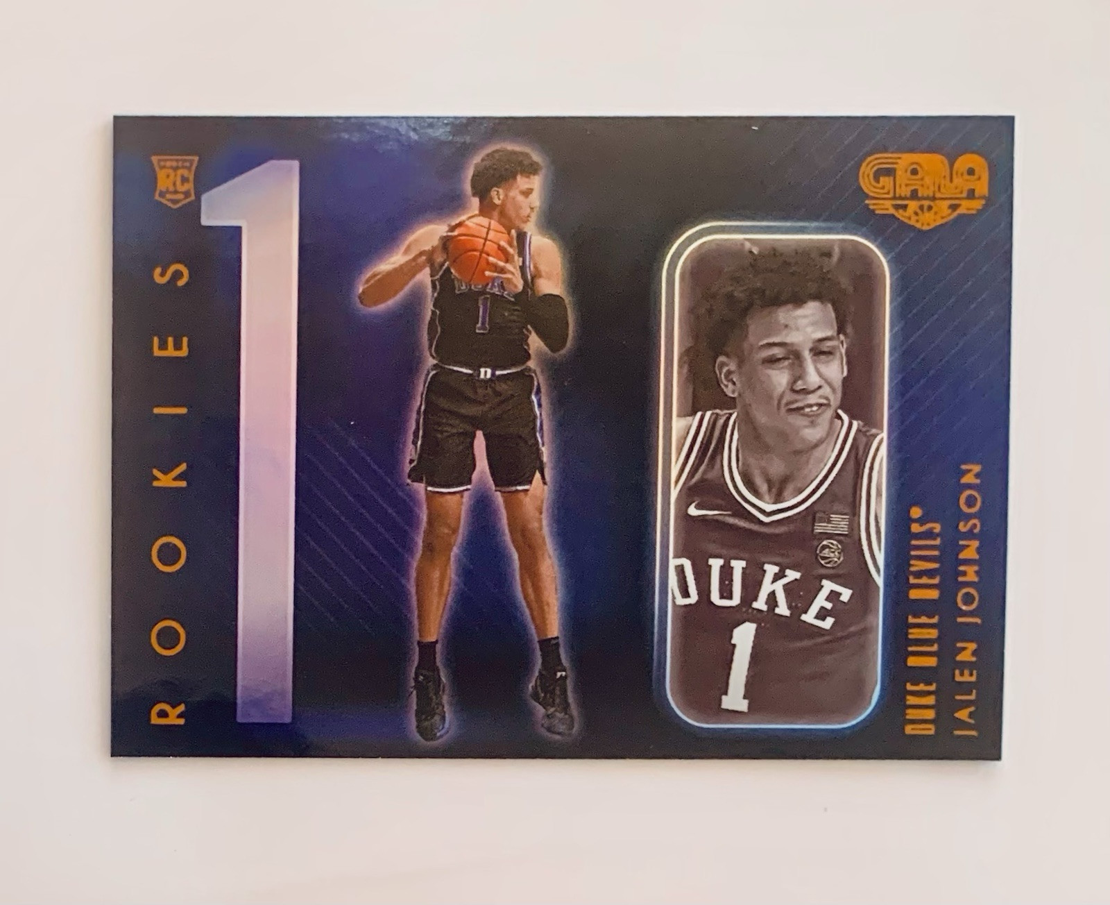 JALEN JOHNSON RC 2021-22 Panini Chronicles Draft Gala #193 Duke Hawks Rookie