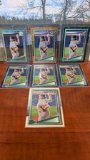 2025 Donruss Bryce Cunningham Green & Orange & Blue Laser Clear RC 7 Card 🌈