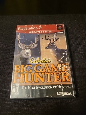 Cabela s Big Game Hunter (Sony Playstation 2, PS2) Greatest Hits  Preowned