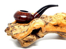 BBB RARE ANTIQUE c.1900 FLYING SAUCER FULL BENT ESTATE PIPE