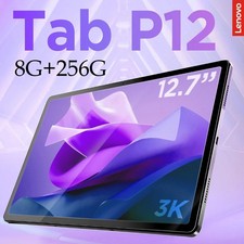 Lenovo - Tab P12 RAM 8GB Storage 256GB 3K Android Tablet ZACH0165U 12.7"