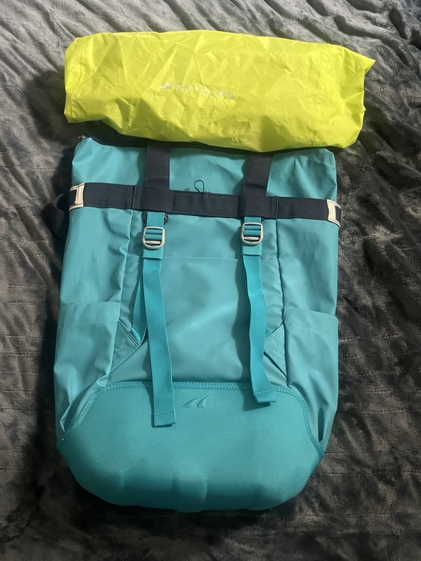 Detour Pannier Bag Backpack Tote, Waterproof with Rain Cover