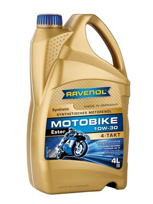 4 Liter RAVENOL Motobike 4-T Ester SAE 10W-30, Motorenöl