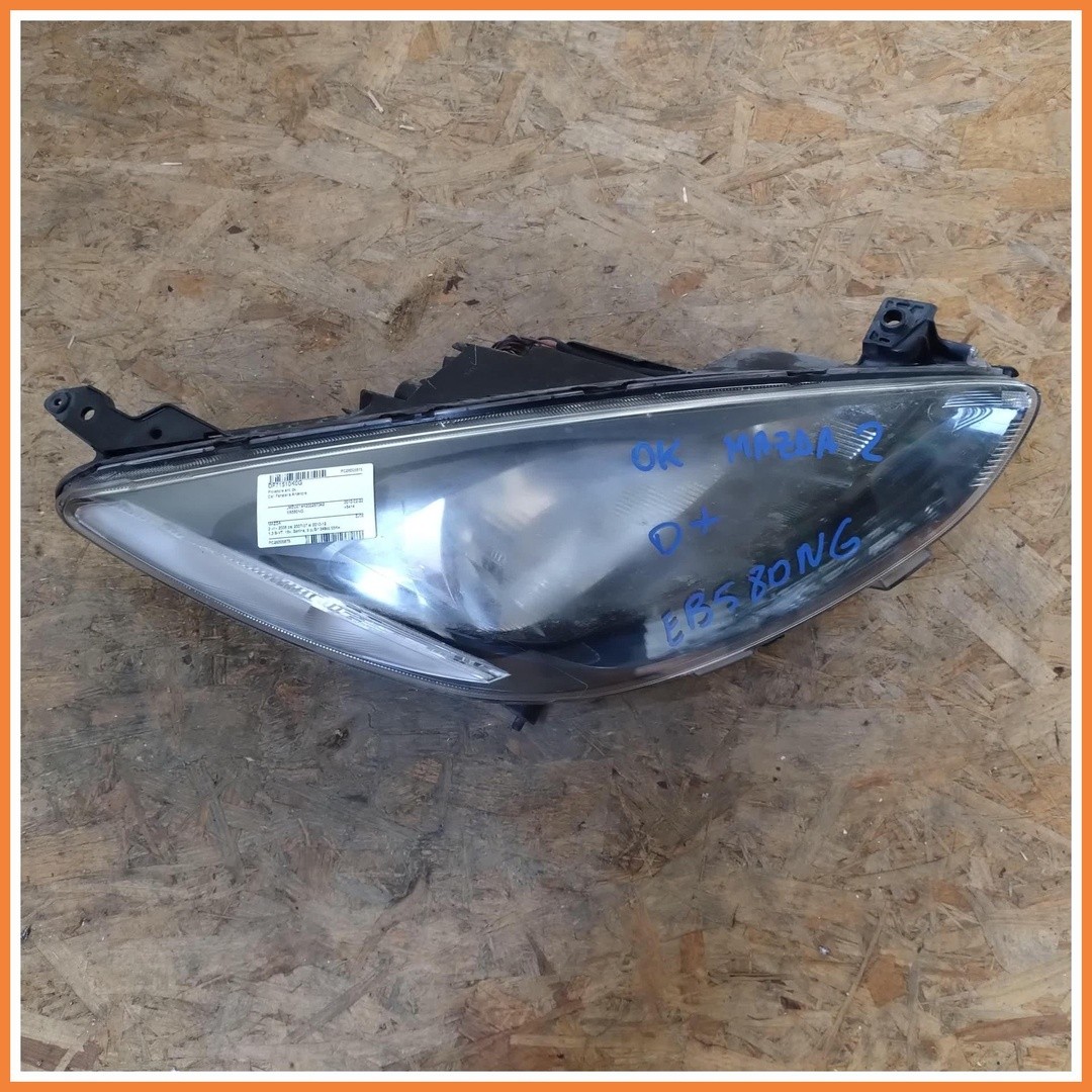 Faro Fanale Proiettore Anteriore Destro DX Mazda 2 II DF71510K0G 2007 2010