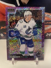 2020-21 O-Pee-Chee Platinum Violet Pixels /399 Brock Boeser Canucks #126!
