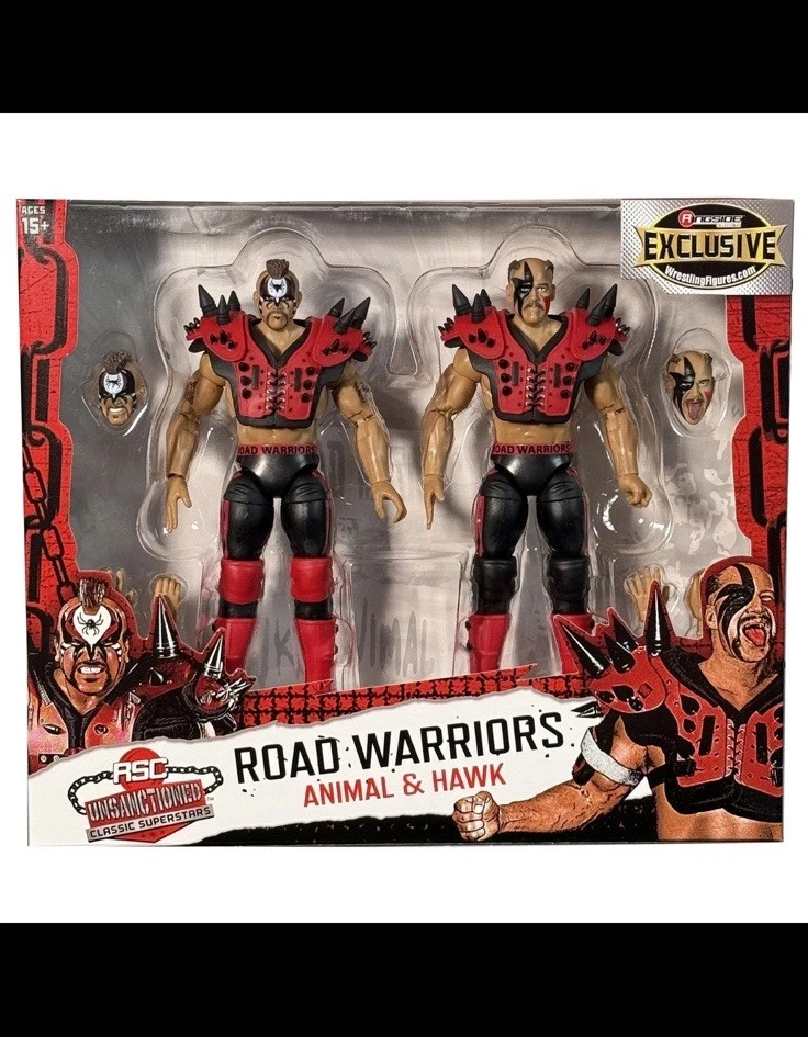 Wwe Road Warriors In Sports Action Figures for sale | eBay