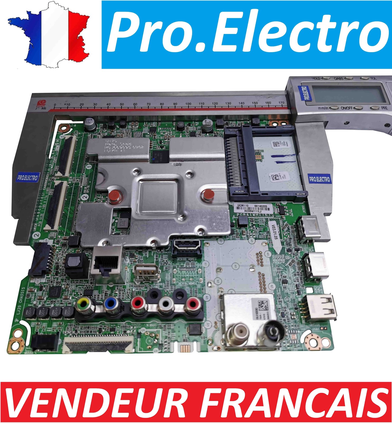 Réparer TV LG écran noir avec la carte EAX69083603