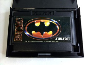 Batman (1989) Sunsoft Nintendo Famicom JP w/ Case, No Manual, NTSC-J