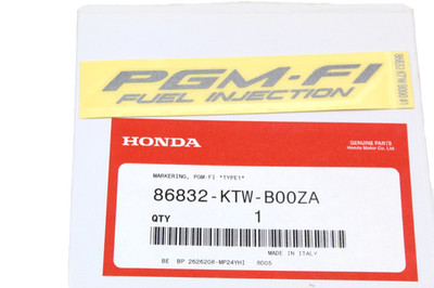 HONDA Aufkleber Pgm-Fi Grau Für SH300 2011-15 86832-KTW-B00ZA