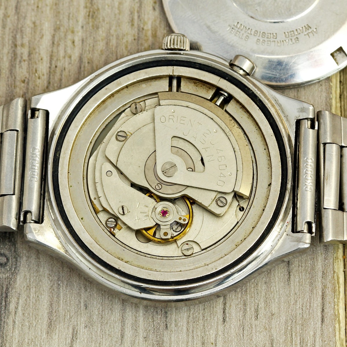 Orient new multi-year calendar automatic men's Japan wristwatch