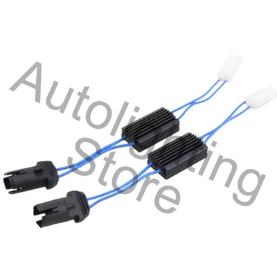 2 Stück 12 V LED Warnung Canceller Decoder Auto Lichter OCB Last Widerstand Modul T10 W