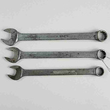 3x Snap-On Combonation Wrenches 12 point - OEX22 11/6" - OEX20 5/8" - OEX24 3/4"