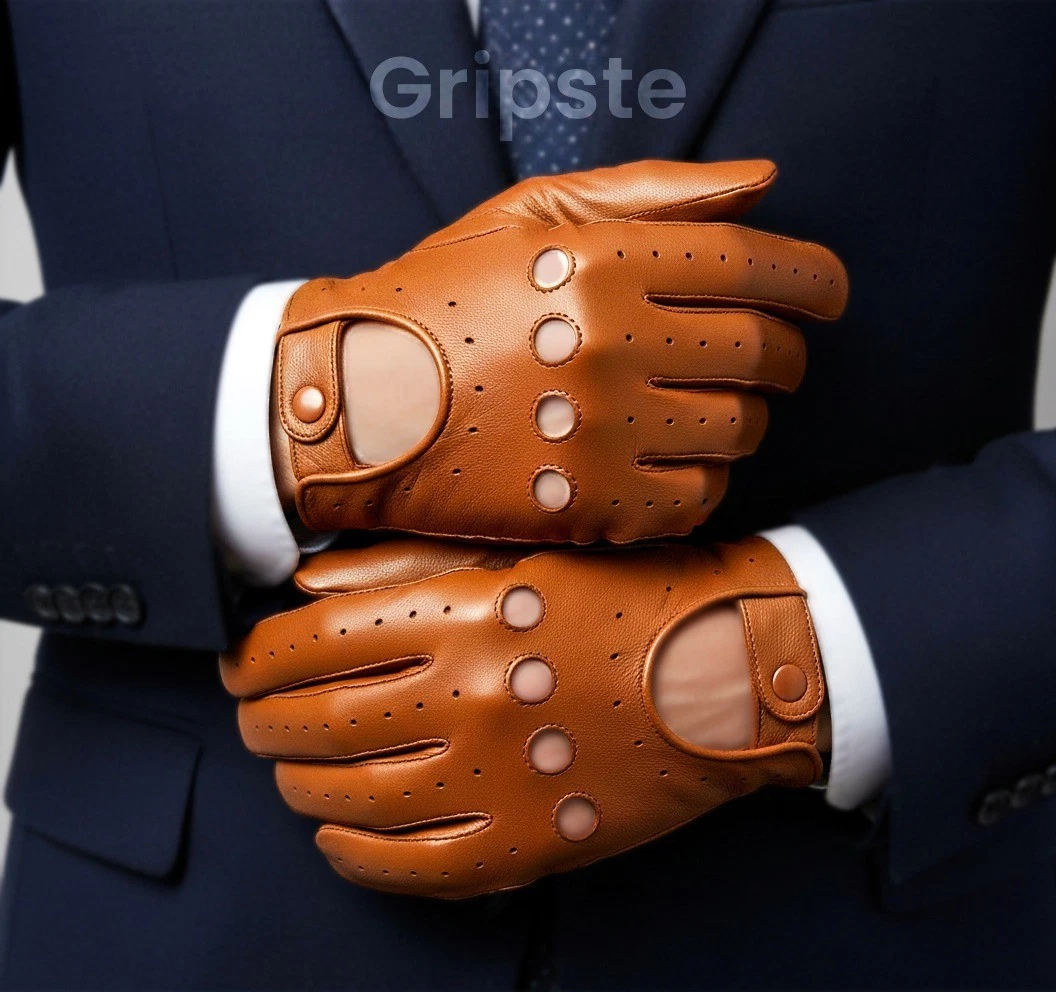 Reverse Stitched Police Driving Gloves Soft Real Leather Car Bike Goat Soft USA
Opens in a new windo