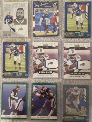 Buffalo Bills 26 Card Lot/Singletary/Ritcher/Conlan/Moss/Lawson/Edmunds/Knox++++