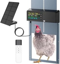 Automatic Chicken Coop Door Solar: Automatic Chicken Door - Solar