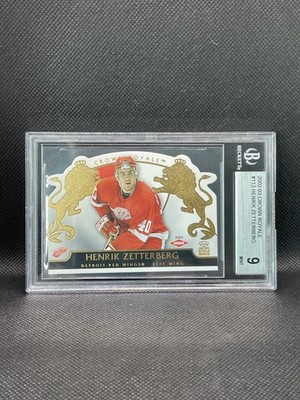 2002-03 Pacific Crown Royale Henrik Zetterberg #113 Rookie RC /2299 BGS 9