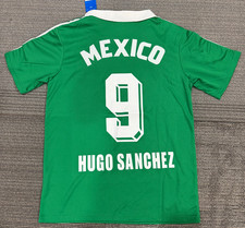 1986 Mexico Home Retro Jersey Hugo Sanchez S-3X