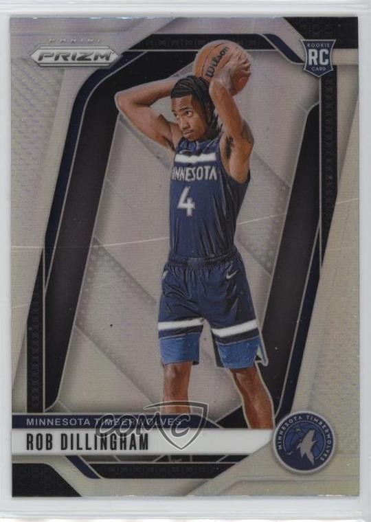 2024-25 Panini Prizm Silver Prizm Rob Dillingham #250 Rookie RC 15ko