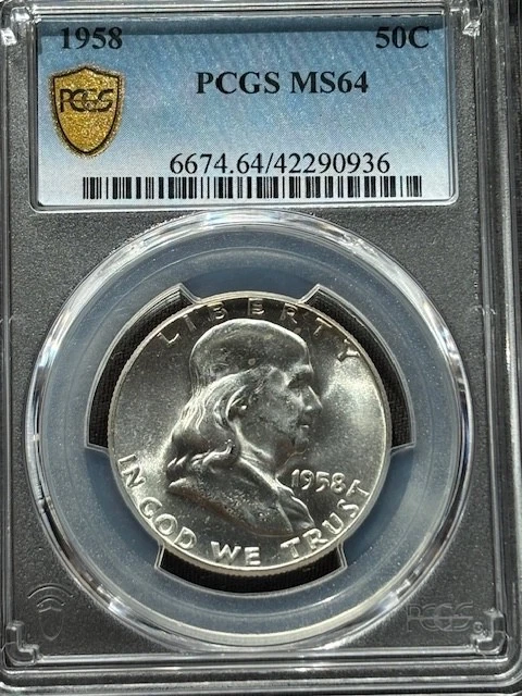 1958 Franklin Half Dollars (1948-1963) for sale | eBay