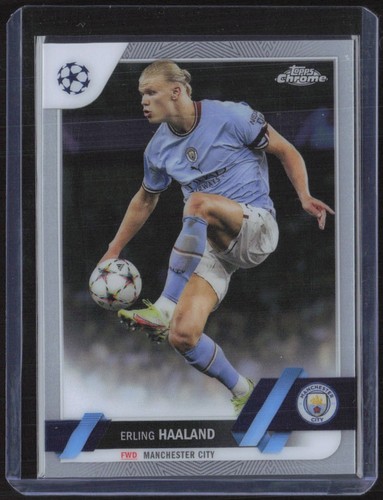 2022-23 Topps Chrome UEFA Club Competitions #99 Erling Haaland