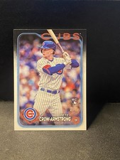 PETE CROW-ARMSTRONG  CUBS RC  2024 TOPPS #407 ROOKIE BASE CHI CUBS BASEBALL