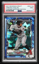 2021 Bowman Chrome Draft Sapphire Edition Jordan Lawlar #BDC-194 PSA 9 MINT 2l4