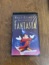 Walt Disney Home Video Fantasia VHS, 1940 Masterpiece G Animation/Fantasy NTSC