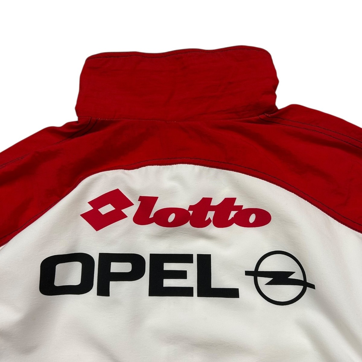 VTG 90s AC MILAN LOTTO OPEL TRACKSUIT SET UP JACKET PANTS FOOTBALL