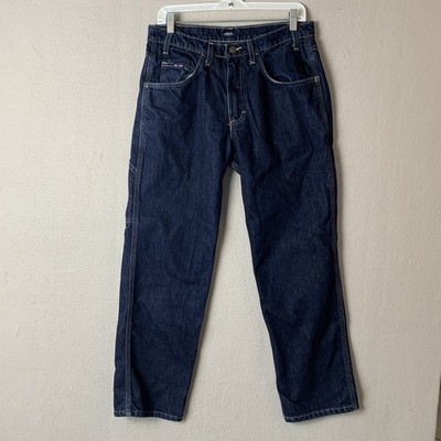 Tyndale FR Jean Men 32x28 Blue Arc Rated Flame Resistant Workwear Heavyweight