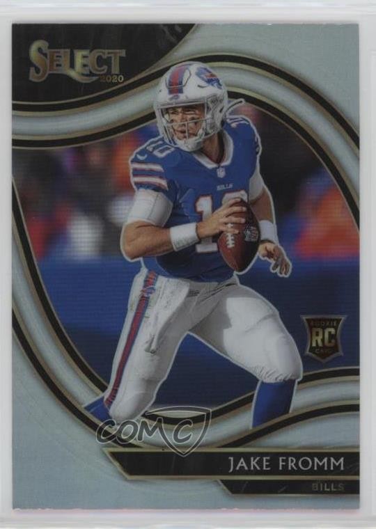 2020 Panini Select Field Level Silver Prizm Jake Fromm #349 rf2