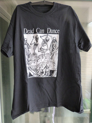 Dead Can Dance Band Singer Music Gift For Fan Black T- Shirt S-5XL All Size MO10
