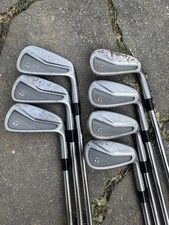 Rare MINT Limited Edition Taylormade P7MC Raw Finish 4-PW Iron Set PX LZ 6.5 125