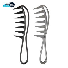 2Pcs Wide Tooth Comb for Wet Curly Wavy Thick Long Hair - Premium Plastic Grip