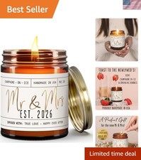 Wedding Gifts for Couples 2026, Bridal Shower Gifts from Bride - 'Mr and Mrs ...