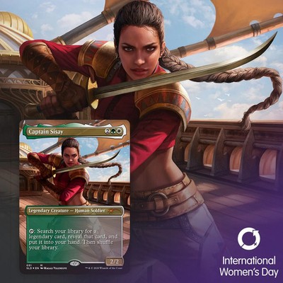 「International Women's Day 2020」カードのみ Magic: The Gathering TCG - Secret Lair - International Women's Day