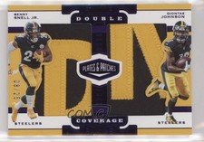2019 Panini Plates & Patches Purple 8/25 Benny Snell Jr Diontae Johnson 6fs