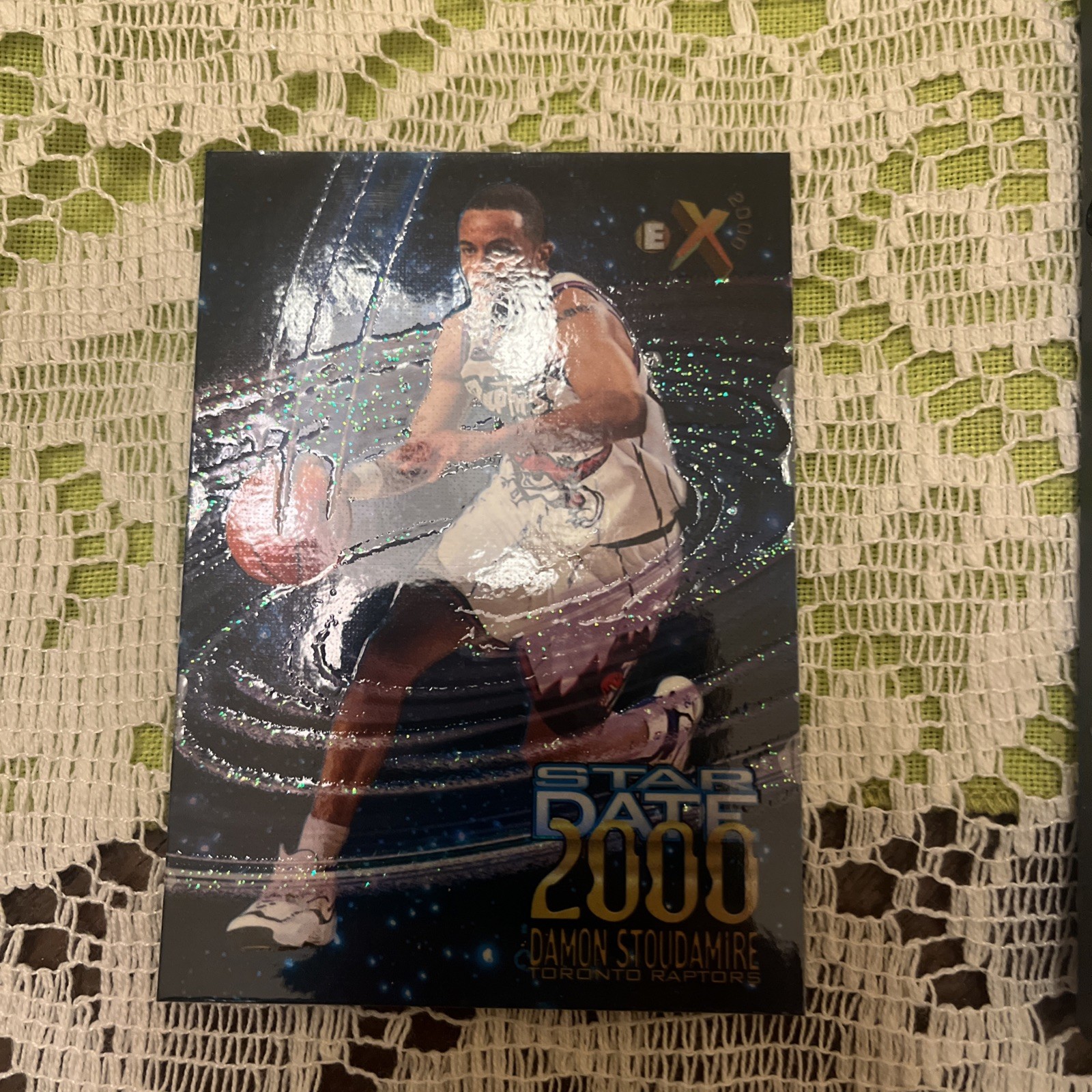 1996-97 E-X2000 #14 Damon Stoudamire Star-Date-2000