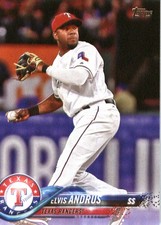2018 Topps #323 Elvis Andrus - BB