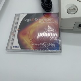 Vintage Sega Dreamcast Console Console Gaming System White HKT-3020