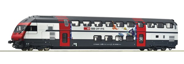 Roco H0 6220218 - Doppelstock-Steuerwagen, Sbb Neuware-image
