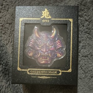 Oni Demon Mask 5 AVDP oz .999 Fine Copper Round in Display Box