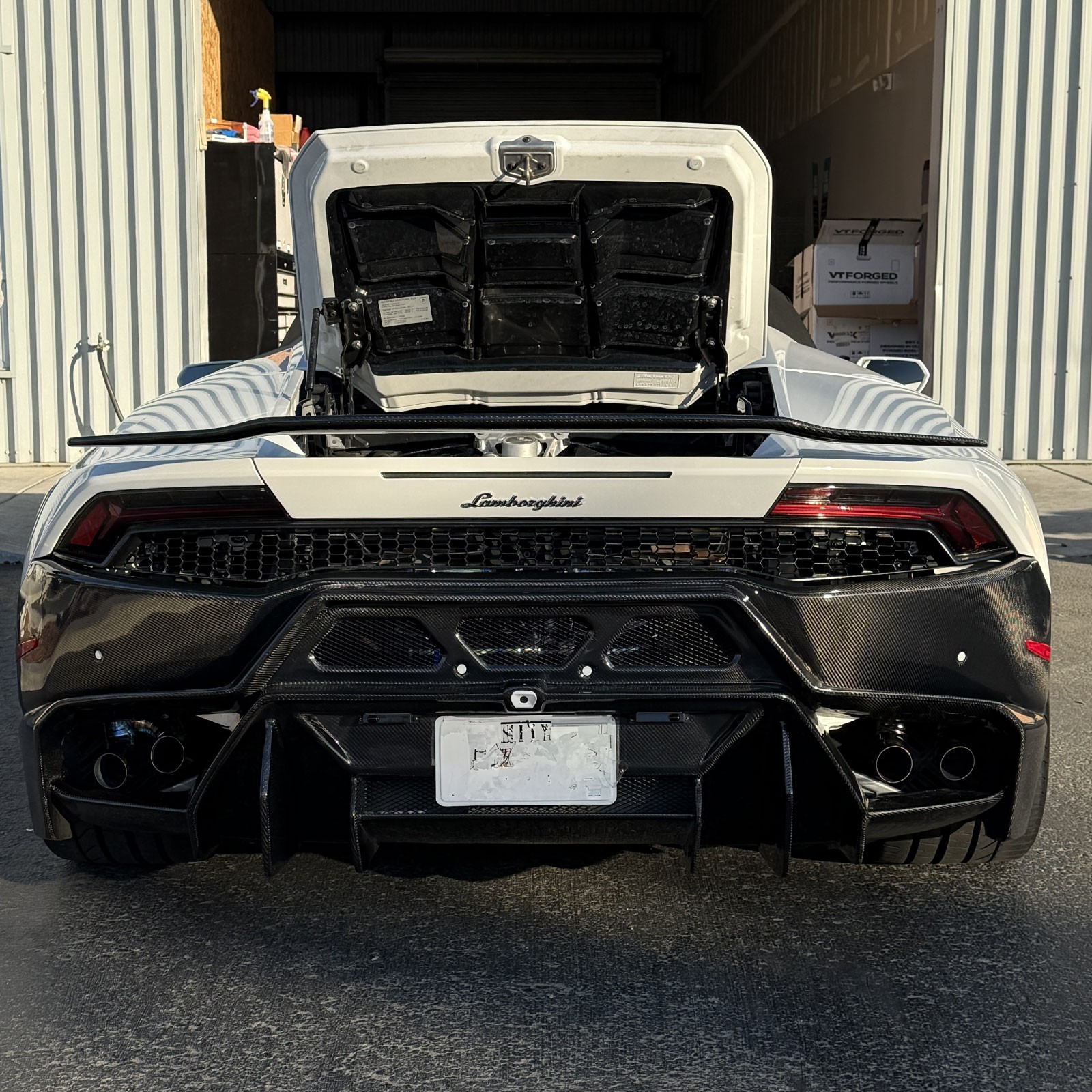 Titanium True F1 Valved Exhaust System for Lamborghini Huracan LP580 LP610 5.2L