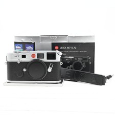 Leica M7 0.72 Rangefinder Film Camera Body Chrome *Leica CLA #510