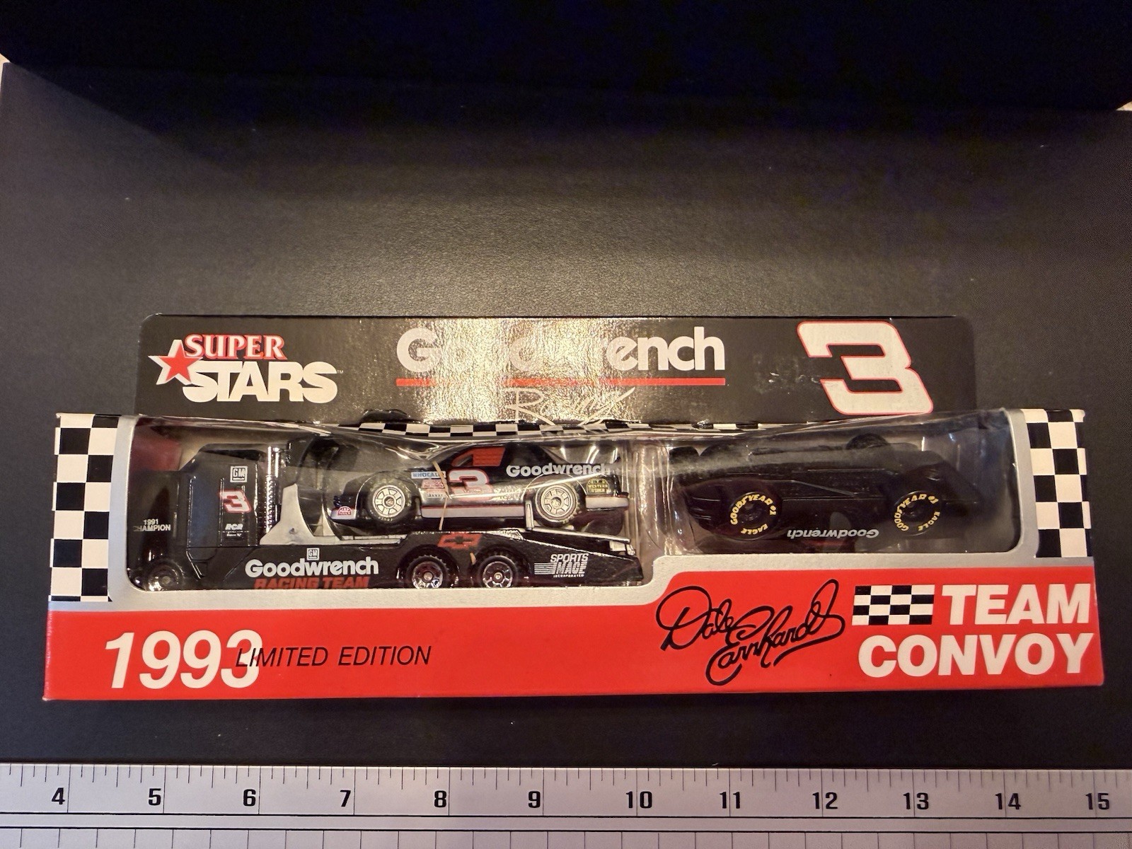 Racing Champions Team Convoy Goodwrench NASCAR Truck Trailer Diecast