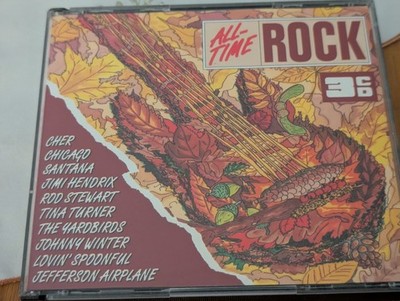Various All Time Rock 3 CD Box 1991 Cher Chicago Santana Jimi Hendrix Yardbirds