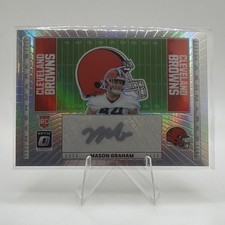 2025 Donruss Optic Hash Marks Mason Graham Rookie Autograph Cleveland Browns