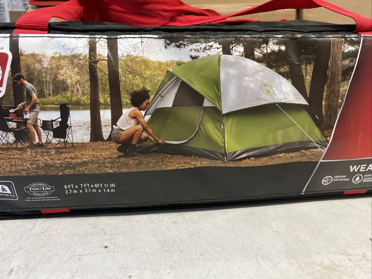Coleman Sundome 9×7 Tent Coleman Sundome Tent | eBay