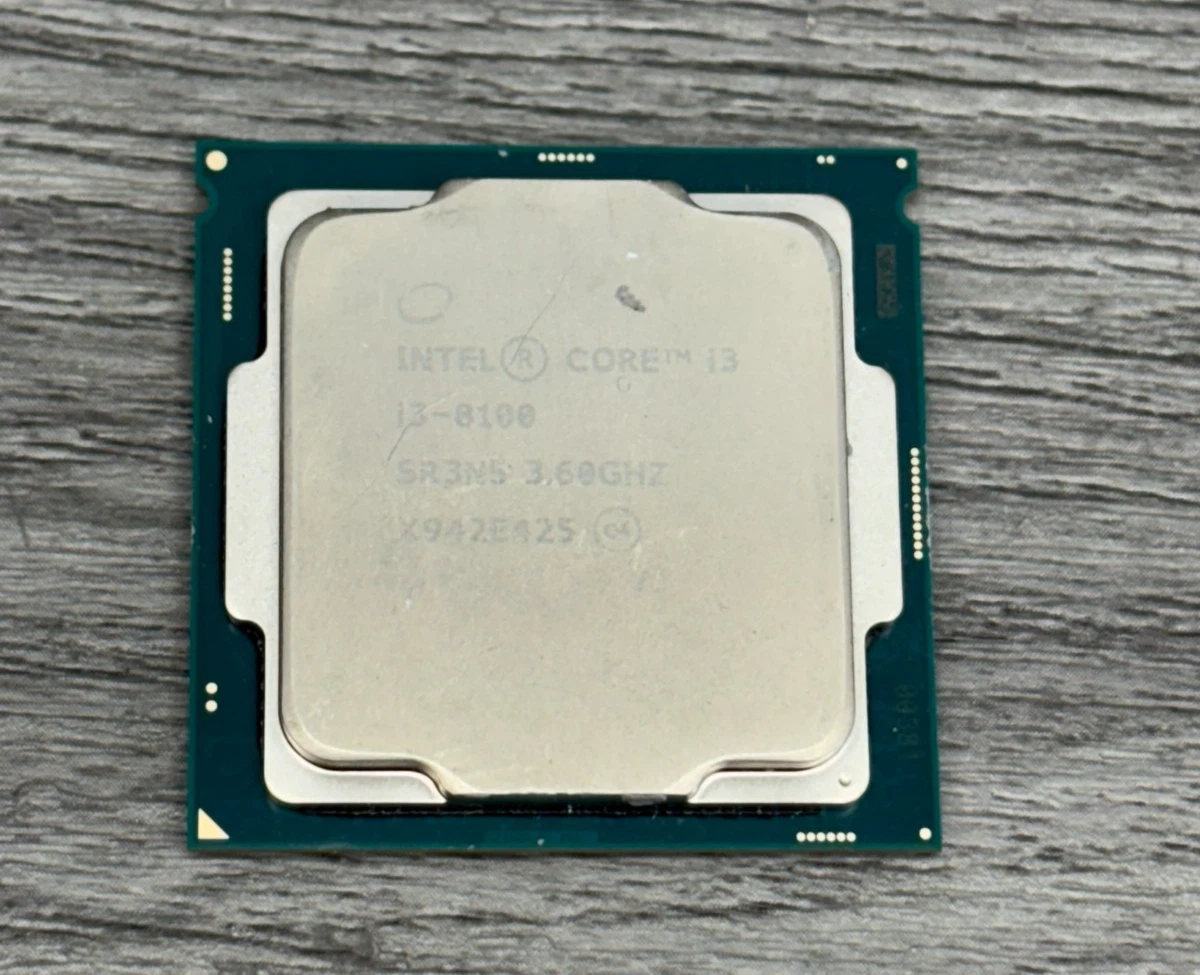 Intel Core i3-8100 Processor Model Computer Processors (CPUs) for