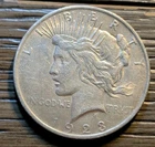 A Nice Example 1923 United States Silver Peace Dollar $1